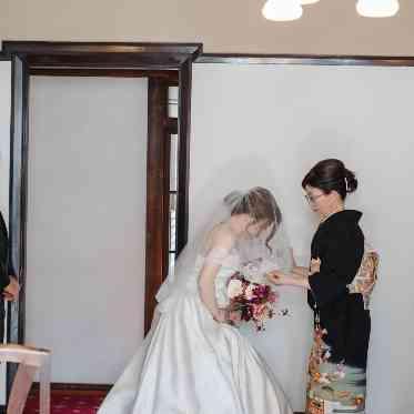 ベールダウンのセレモニー