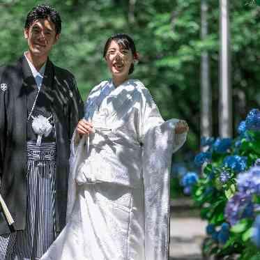 愛知県護国神社
6月 アジサイの季節