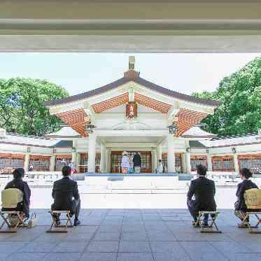 愛知県護国神社
神殿での挙式