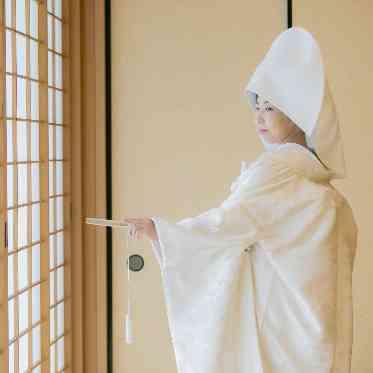 凛とした花嫁姿