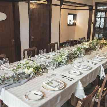 20名以下なら「晩餐会スタイル」のコーディネイトがおすすめ!