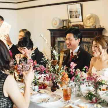 おふたりも団らん中