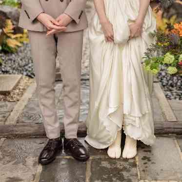 足元にもこだわったスタイリング