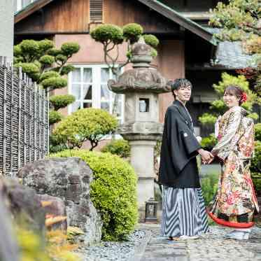 旧春田邸 デュボネ 和装も似合う