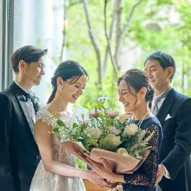 THE SEASON'S（ザ・シーズンズ）/テイクアンドギヴ・ニーズウェディング 親御様も自然と笑みがこぼれる開放感