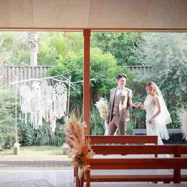 THE SEASON'S(ザ・シーズンズ)/テイクアンドギヴ・ニーズウェディング フォトシューティングも開放感抜群です