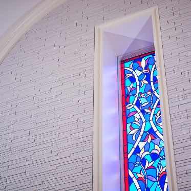 アンシェルデ・マリアージュ ステンドグラスもあります