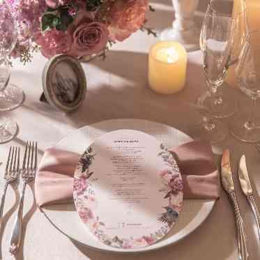 アンシェルデ・マリアージュ テーブルコーディネートにこだわりを