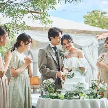 アンシェルデ・マリアージュ ケーキ入刀