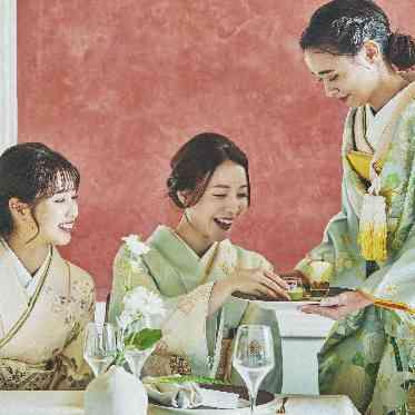 ヴォヤージュ ドゥ ルミエール 京都七条迎賓館 料理パフォーマンス