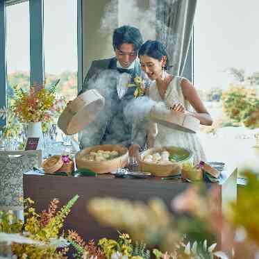 LUCIS(ルーキス) お料理演出でのおもてなし