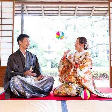 ALCAZAR AVVIO（アルカーサル・アヴィオ） 庭園での前撮り