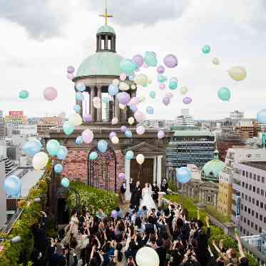 Casa d’ Angela (カサ・デ・アンジェラ) バルーンリリースはゲストの気持ちが一致団結