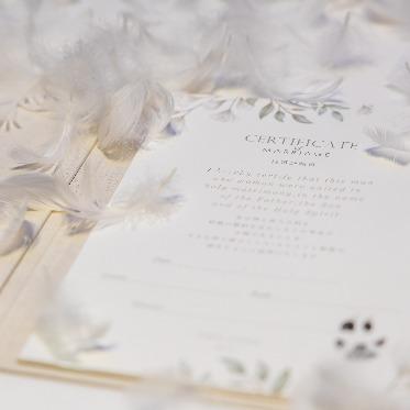 とってもキュートな肉球証明書