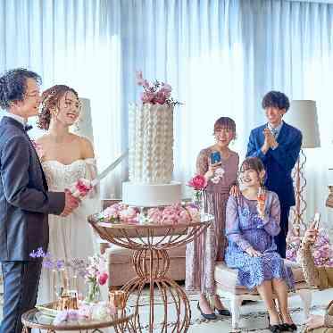 可愛いデザートでもてなすウェルカムパーティー