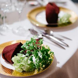 レストランならではの落ち着いた雰囲気。