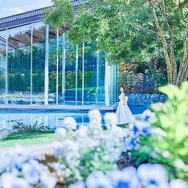 ララシャンス 博多の森 水辺と緑に囲まれた広大なガーデン