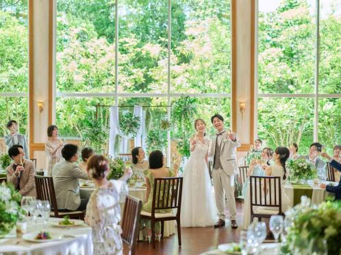 ララシャンス 博多の森 披露宴会場