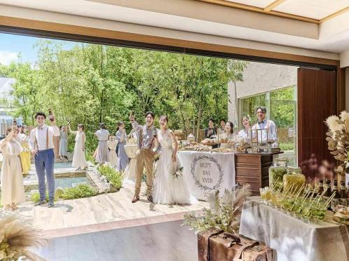 ララシャンス 博多の森 披露宴会場