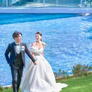 ララシャンス 博多の森 水辺に囲まれた広大なロケーション