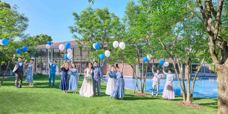 ララシャンス 博多の森 披露宴会場