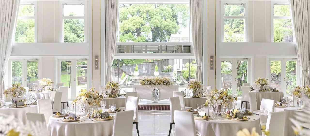 ララシャンス 博多の森 披露宴会場