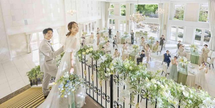 ララシャンス 博多の森 披露宴会場