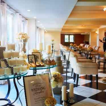 ララシャンス 博多の森 ゆっくりゲストが寛げる広々としたラウンジ