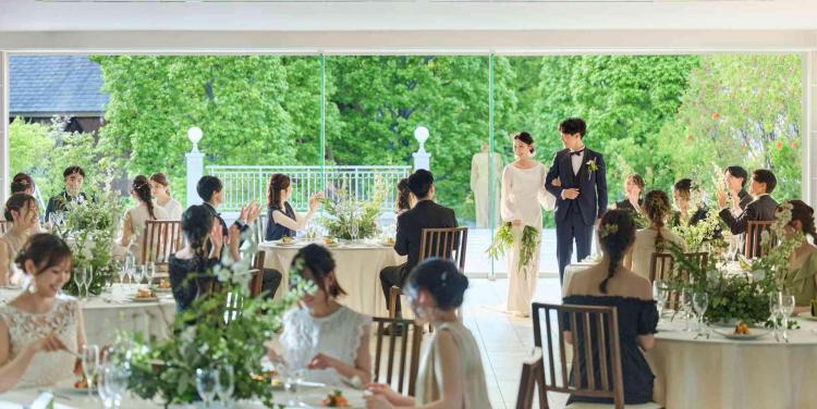 ララシャンス 博多の森 披露宴会場