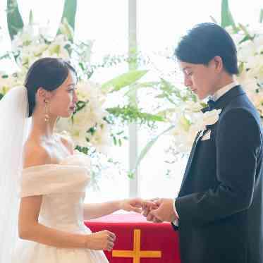 オーベルジュ・ド・リル ナゴヤ キリスト式や人前式など、おふたりのイメージする空間づくりをお手伝い。