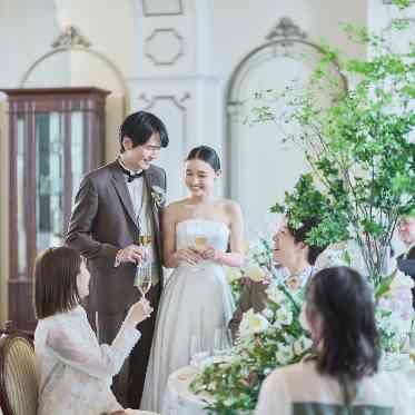 アニヴェルセル 白壁 ゲストとの距離が近く、アットホームなパーティに♪