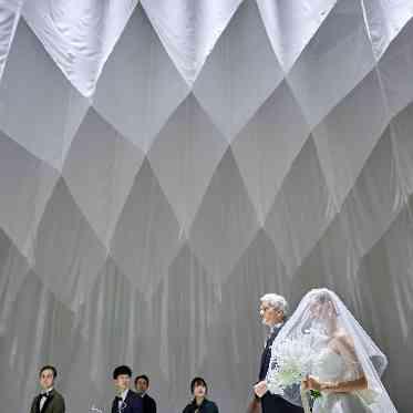 まるで美術館のような、アート空間。この雰囲気は初めて!とゲストも驚く