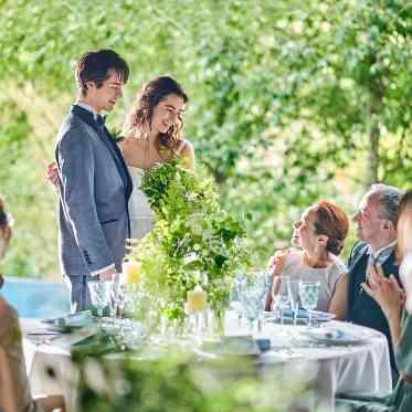 友人だけではなく、家族との時間も大切にしてほしいから。少し披露宴の時間は長めに