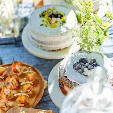 スイーツも1つ1つパティシエが手作り。思わず写真を撮りたくなる