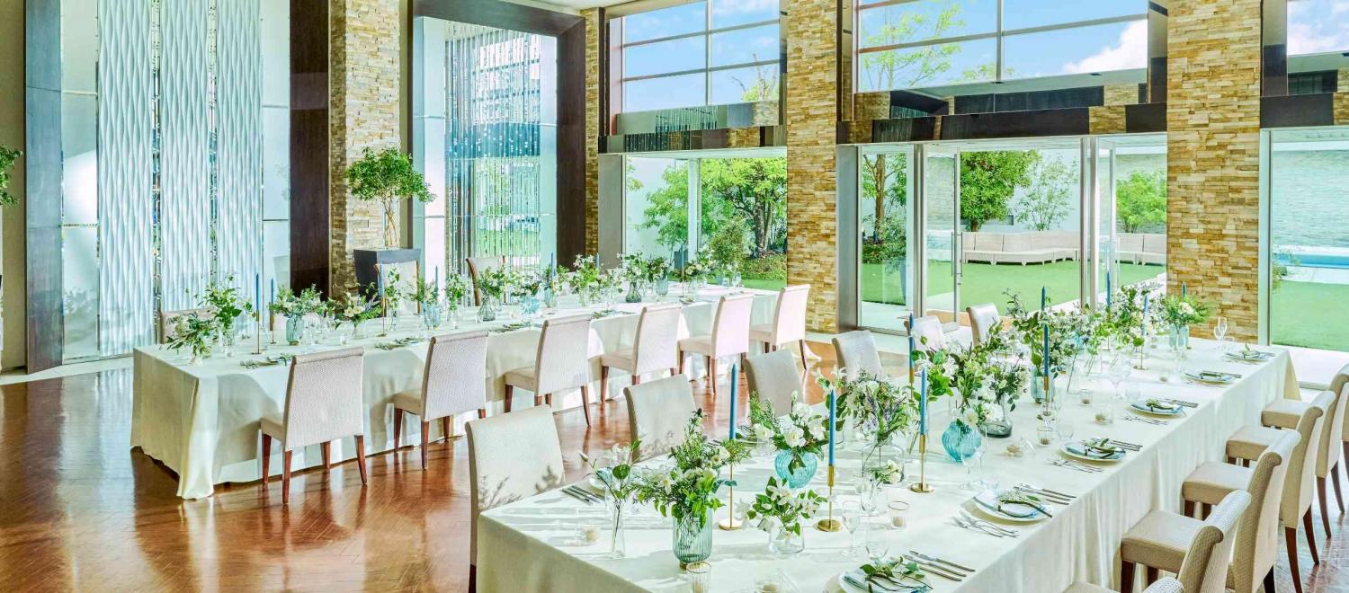 Blanc Beige(ブラン:ベージュ) ●BRASSグループ 披露宴会場