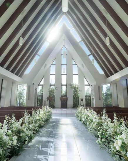 ベルヴィ ラヴァンセーヌ 挙式会場の写真1