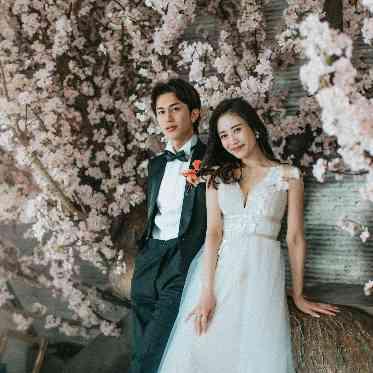 ベルヴィ ラヴァンセーヌ 実は七五三でも人気の桜。挙式の後は七五三などご家族イベントでも利用できる