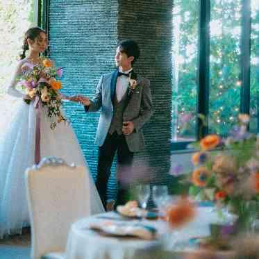 ベルヴィ ラヴァンセーヌ ガーデンと会場は自由に行き来が可能♪多彩なサプライズが叶う人気の会場