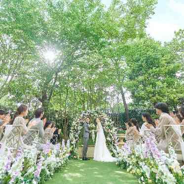 京都 アートグレイス ウェディングヒルズ ガーデン挙式