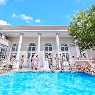 京都 アートグレイス ウェディングヒルズ 京都でも数少ないプール付きガーデン