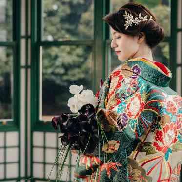 京都 アートグレイス ウェディングヒルズ 色打掛