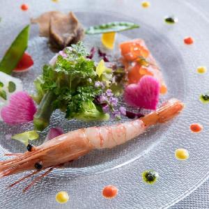 『洋風カルパッチョ』バラエティに富んだ海の幸、日本のお刺身をカルパッチョに。