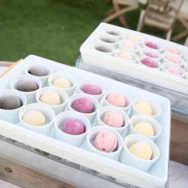 ヴィラ・アンジェリカ 好きなトッピングと合わせるアイスクリームブッフェはお子様にもうれしい