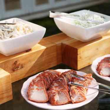 ヴィラ・アンジェリカ お好きな具材をトッピングして楽しむラーメンブッフェも好評。