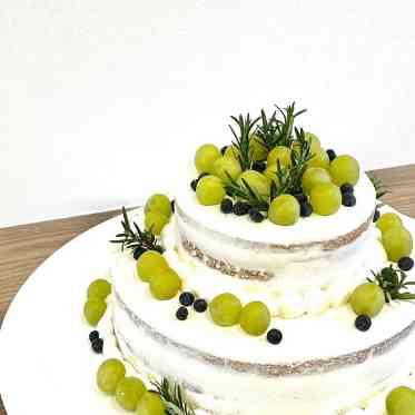 マリアージュ グランデ ぶどうを贅沢に使った目を引くケーキ