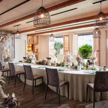 NIHO 「水上ヴィラ」をイメージとした、ナチュラルリゾート空間