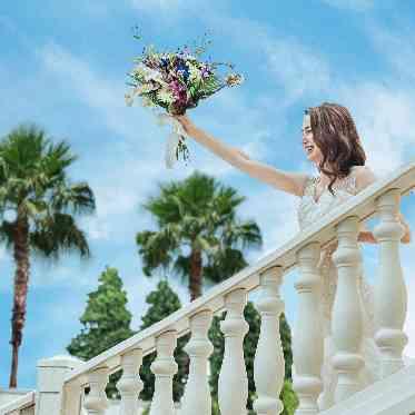 NIHO 憧れの大階段でアフターセレモニーを楽しんで