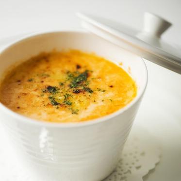 NIHO ゲストにも大反響の「小海老と雲丹のクリームスープ」