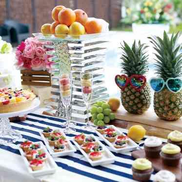 NIHO 開放的なガーデンにぴったりのデザートビュッフェ