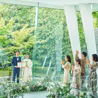 KITAYAMA　MONOLITH(北山モノリス) おふたりならではの空気感が自然にゲストに伝わりやすい挙式に